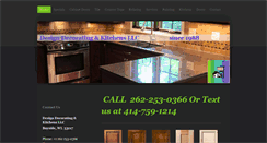 Desktop Screenshot of designdecoratingandkitchens.com